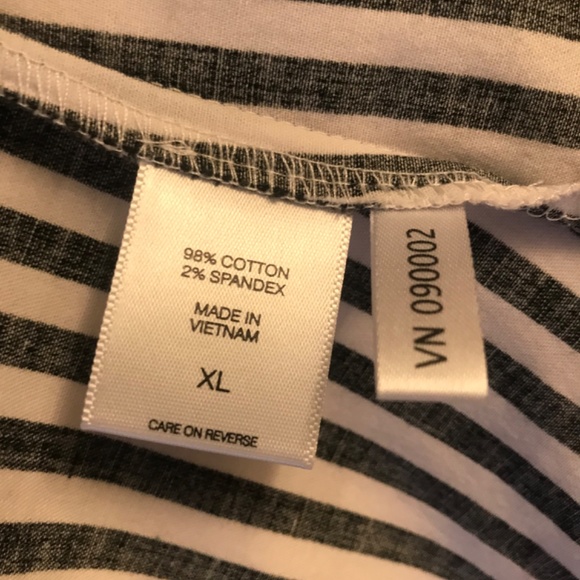 New York and Company Striped Blouse - Picture 4 of 4